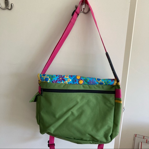 Colorful computer/book bag - Picture 4 of 5